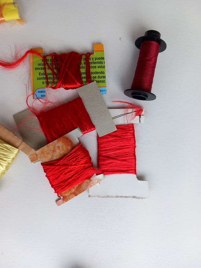 Lote de seda para mosca ahogada (encanillada)