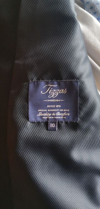 Traje comunión completo talla 10 años 