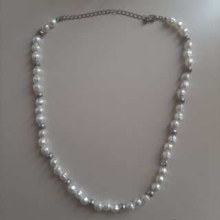 Set di 2 collane con perle vintage