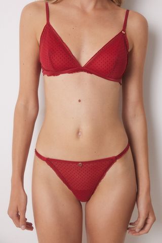 Tanga WOMEN'SECRET Rojo