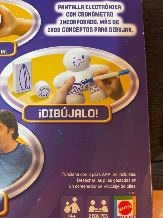 Juego pictionary MAN electronico