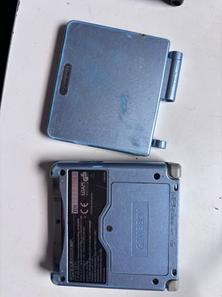 3 carcasas game boy advance sp