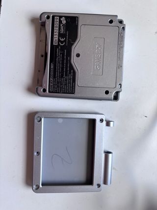 3 carcasas game boy advance sp