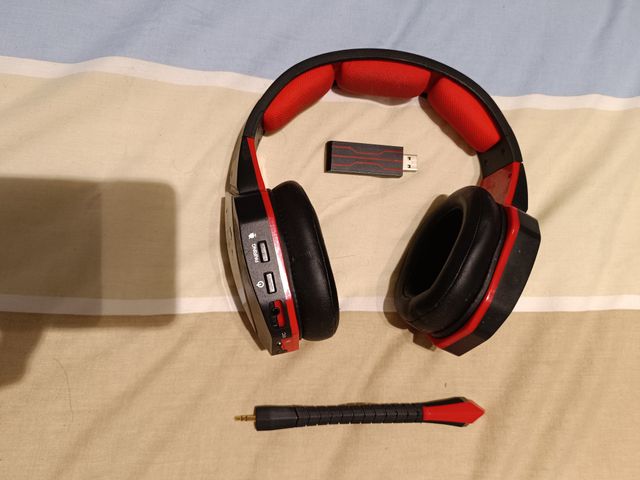 HUHD Auriculares Gaming inalámbricos Gaming