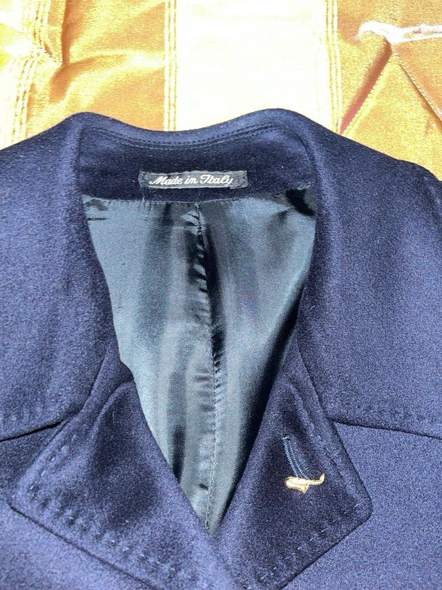 Cappotto lungo in cashmere 100 da uomo