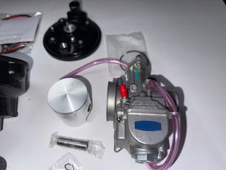 Kit cilindro 70cc negro AM5 AM6 y carburador 24