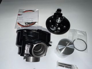 Kit cilindro 70cc negro AM5 AM6 y carburador 24