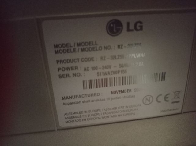 Televisión pasma sin tedete