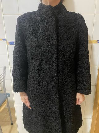 Abrigo de astracán