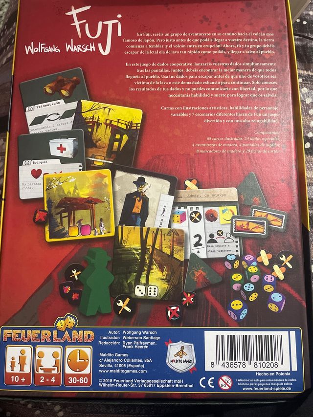 Fuji. Juego de mesa