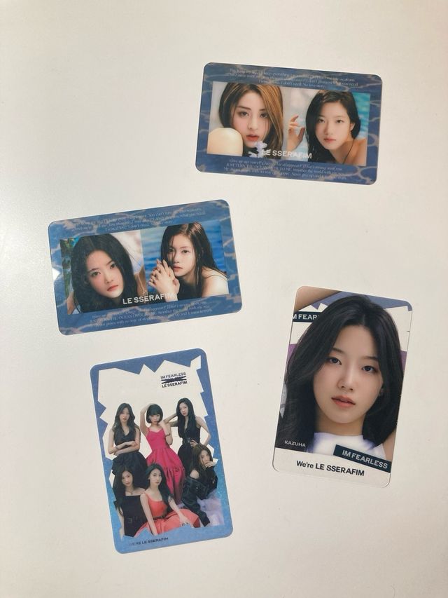 Poster y photocards Le Sserafim