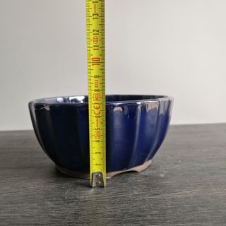 Maceta japonesa azul Yokkaichi