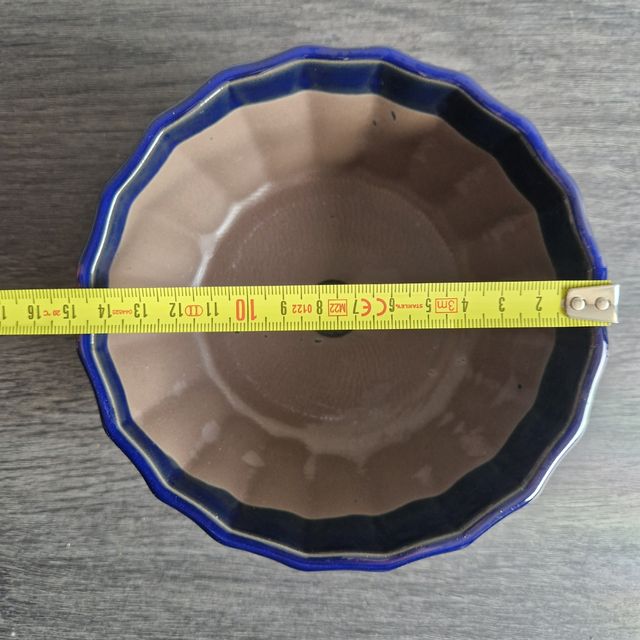 Maceta japonesa azul Yokkaichi