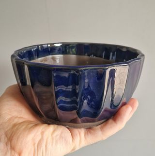 Maceta japonesa azul Yokkaichi