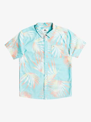 Camisa QUIKSILVER Manga Corta Flores Chico