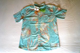 Camisa QUIKSILVER Manga Corta Flores Chico