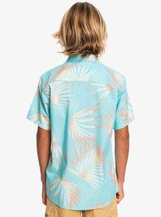 Camisa QUIKSILVER Manga Corta Flores Chico