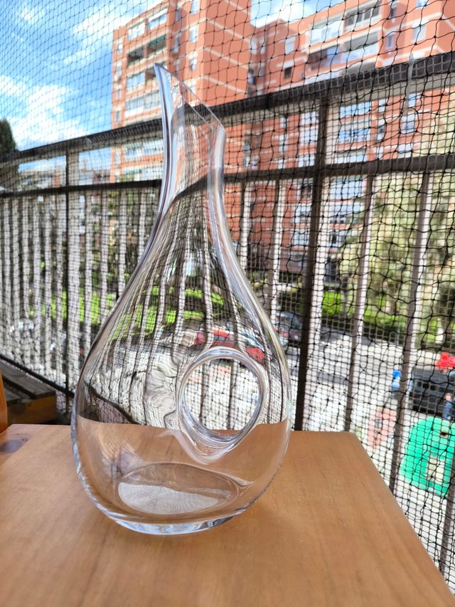 Decantador de cristal 
