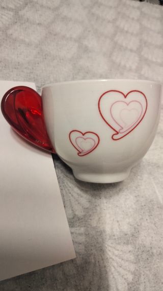 Set Guzzini caffè 6 pezzi in porcellana nuov