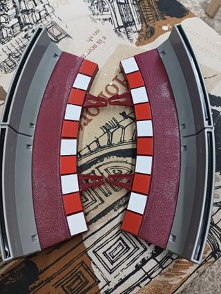 Muros, pianos para curva interior y curva exterior