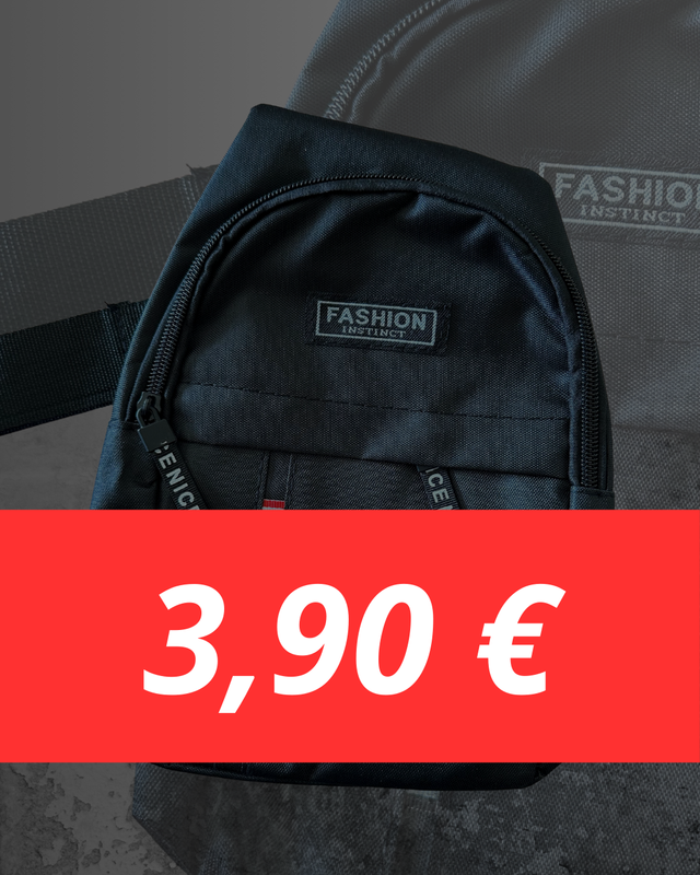 Riñonera negra "Fashion Instinct"