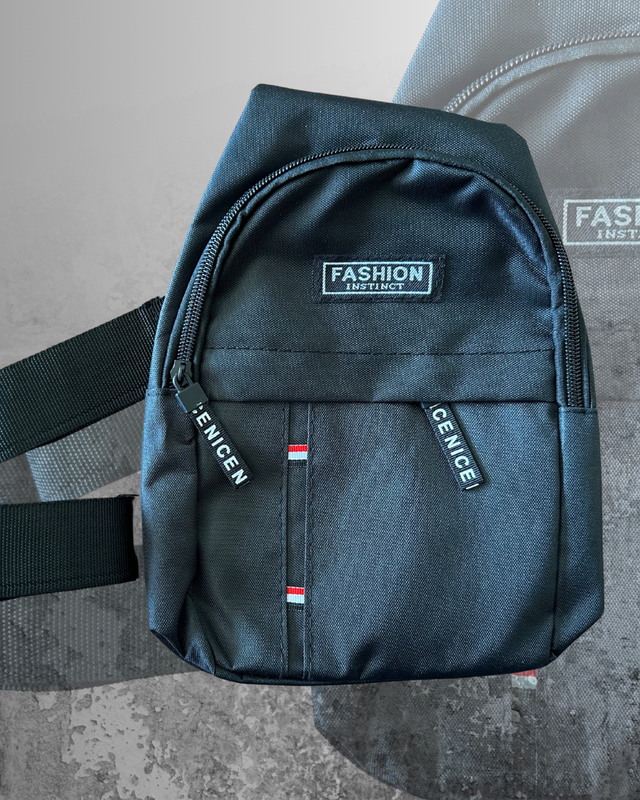 Riñonera negra "Fashion Instinct"