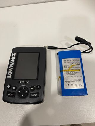 Kayak pesca Tarpon120/sonda lowrance/chaleco/palas