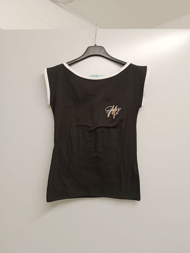 Top senza manica Guess Canotta nera donna