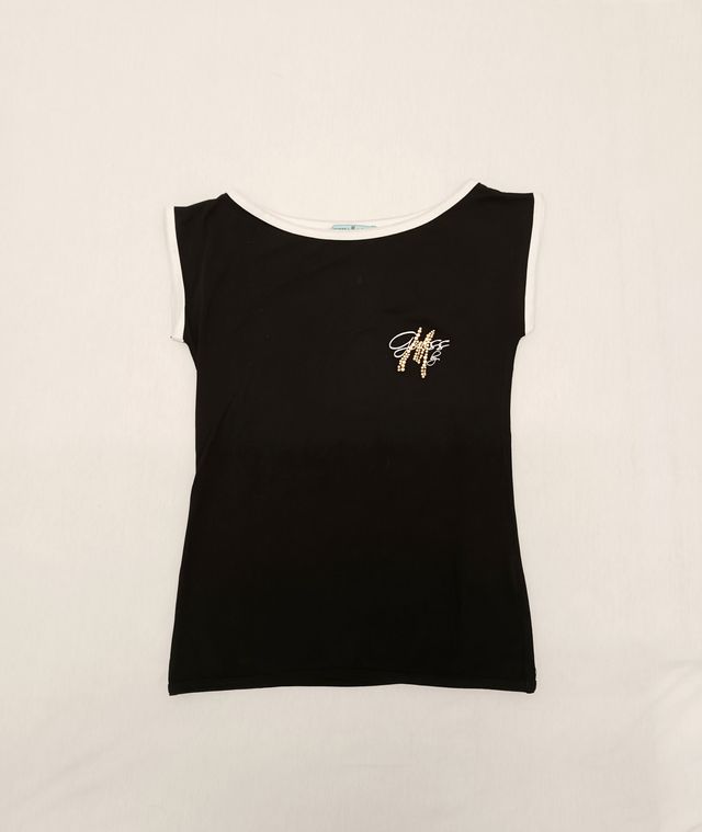 Top senza manica Guess Canotta nera donna