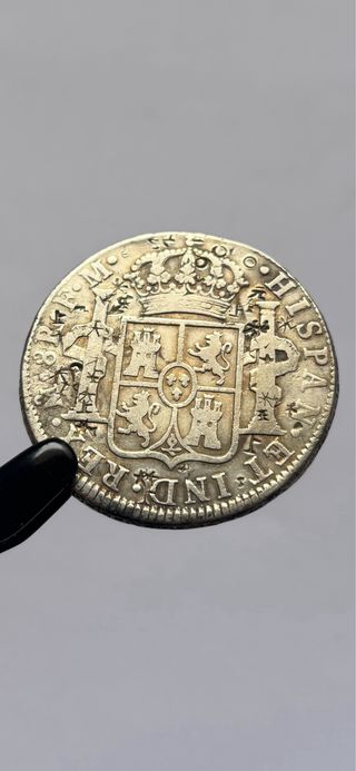 8 reales 1786 MEXICO Carlos III