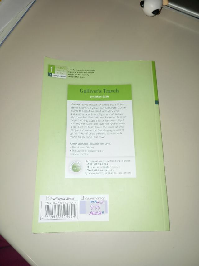 GULLIVERS TRAVELS 1ºESO BAR