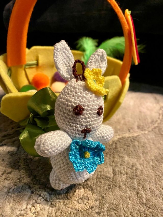 Peluche de Conejo a crochet