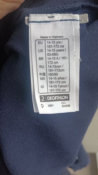 Camiseta calida niño T15