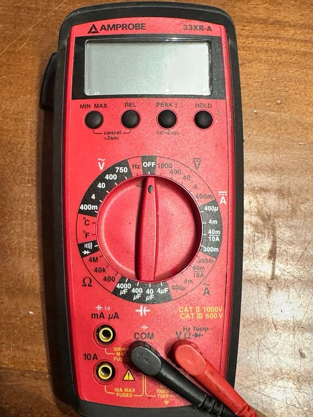 Multímetro Amprobe 33XR-A