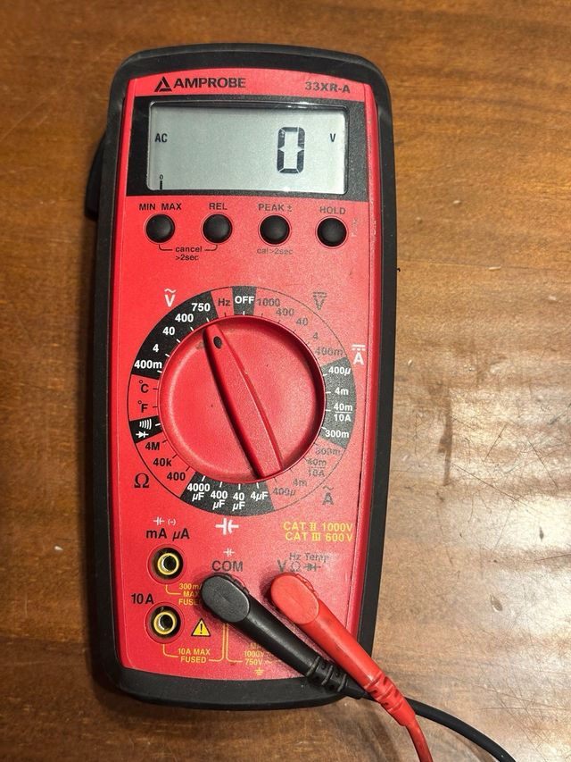 Multímetro Amprobe 33XR-A