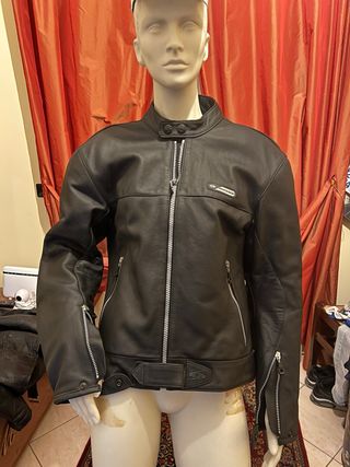 Giubbotto pelle spyke moto bikers taglia 52