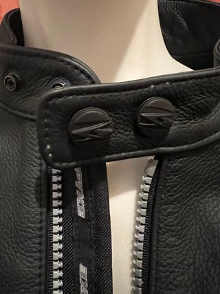 Giubbotto pelle spyke moto bikers taglia 52