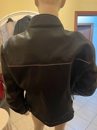 Giubbotto pelle spyke moto bikers taglia 52