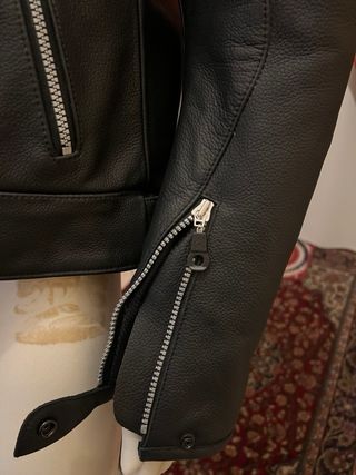 Giubbotto pelle spyke moto bikers taglia 52