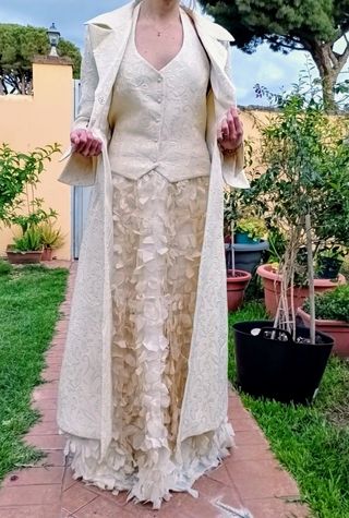 Traje de novia SEDA Charoa 