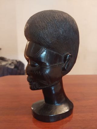 Cabeza ébano Arte africano.imk