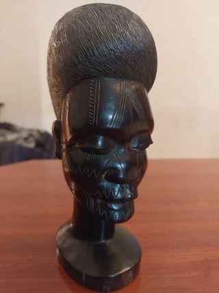 Cabeza ébano Arte africano.imk