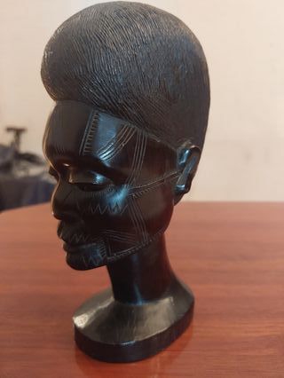 Cabeza ébano Arte africano.imk