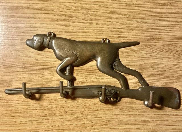 Portachiavi da muro cane da caccia