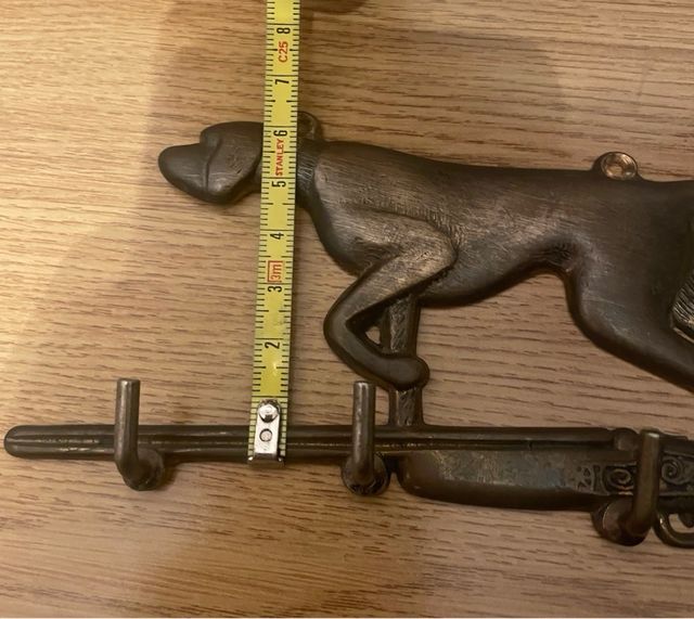 Portachiavi da muro cane da caccia