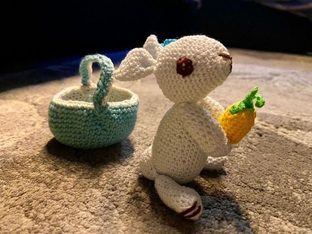 Peluche Conejo de pascua Crochet
