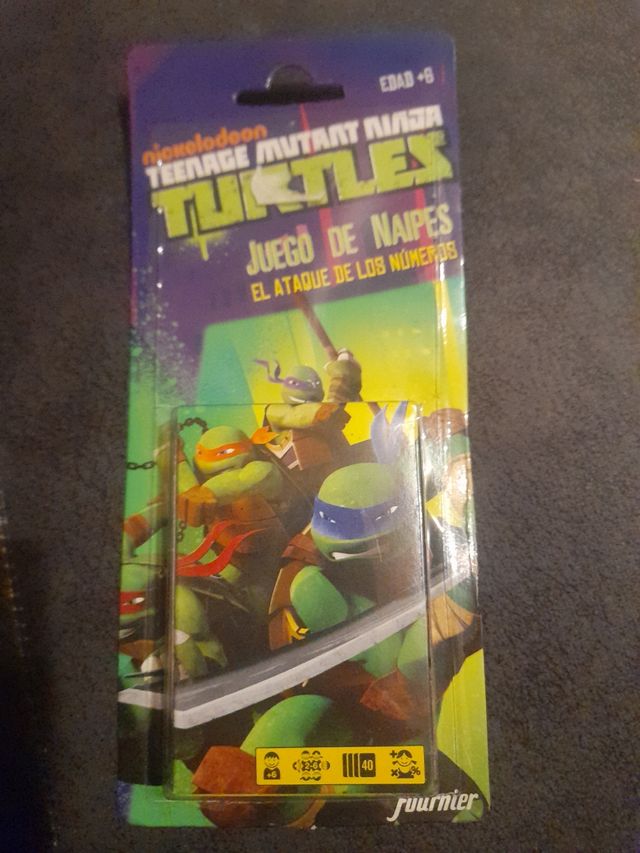 Juego de cartas Tortugas Ninja