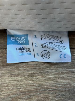 Mini culla con materasso Ecus Care