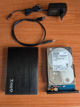 TOOQ  USB 3.0  Disco 3.5 Toshiba 2TB