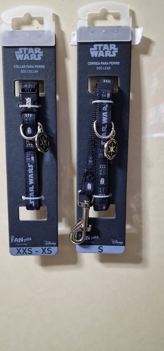 stars wars guinzaglio pettorina collare 